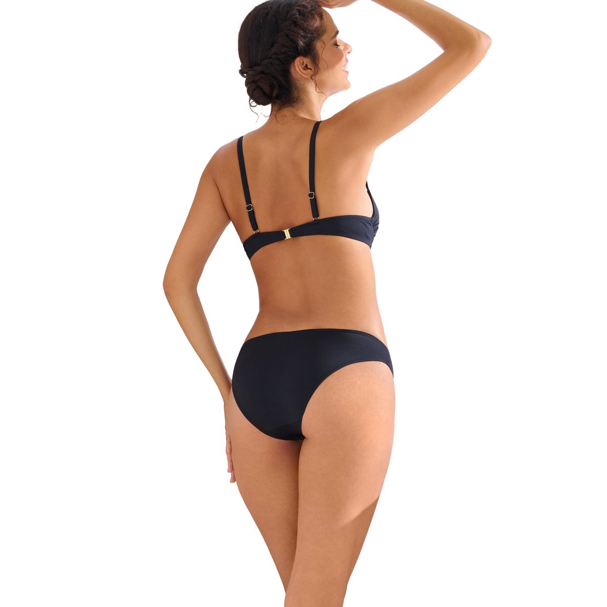 Haut maillot de bain préformé PALMA noir, LISCA