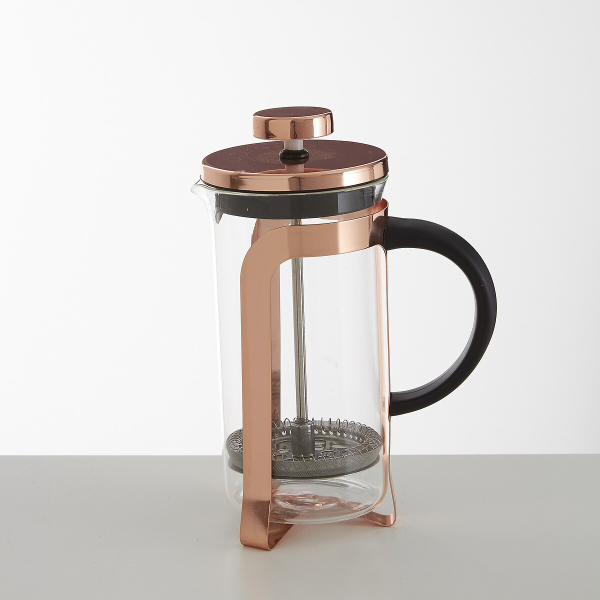 Akeala Rose Gold Cafetiere 350ml gold-coloured, SO'HOME
