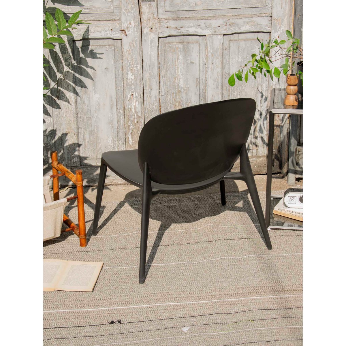 Fauteuil design Be Bop Jakob N°1319 - Bon état noir, DEBONGOUT