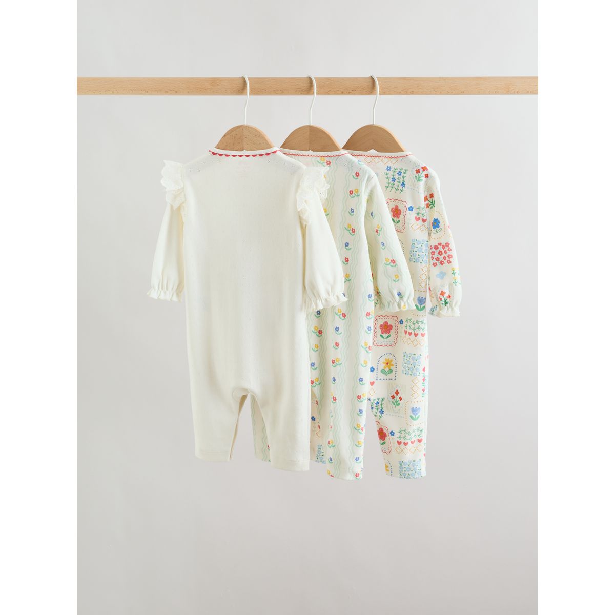 Dors-bien bébé, lot de 3 rouge/blanc/bleu marine, NEXT