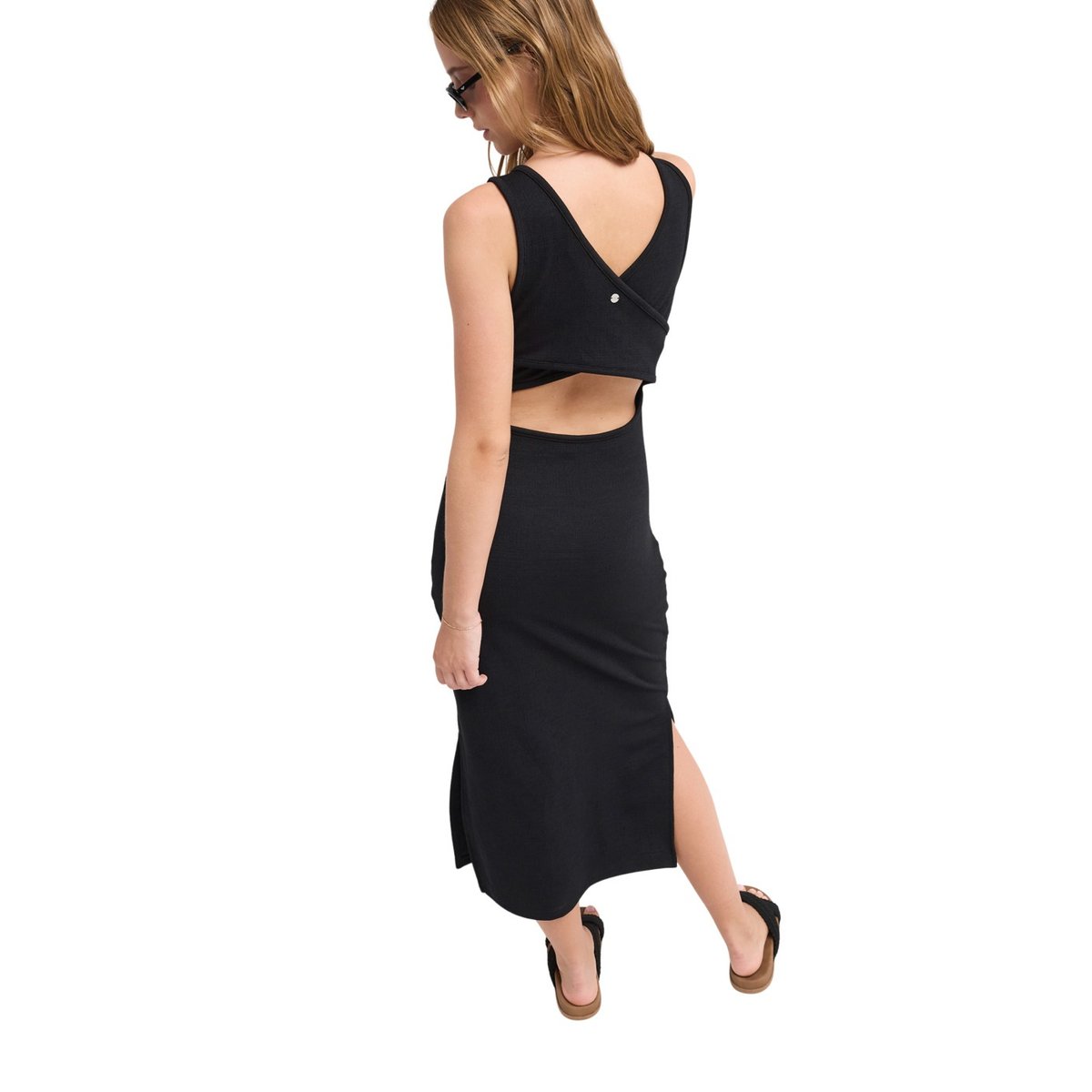 Robe midi GOOD KEEPSAKE. noir anthracite, ROXY