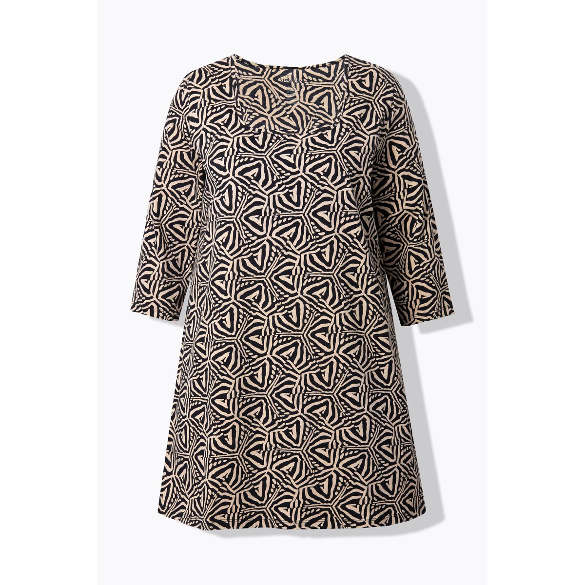 T-shirt long noir, ULLA POPKEN