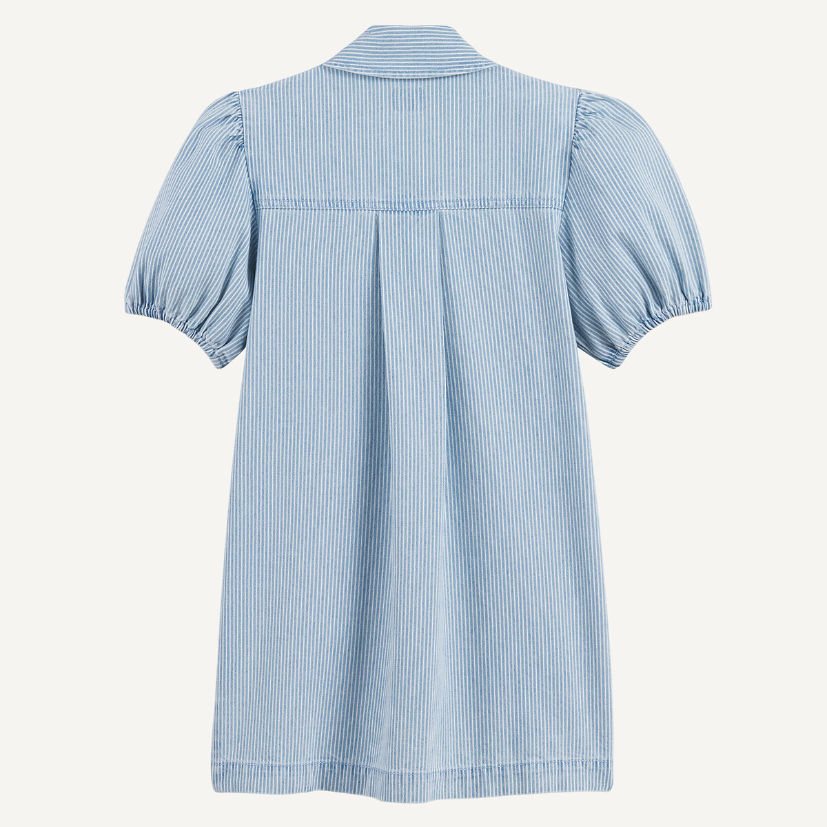 Robe droite rayée à manches courtes rayé bleu/blanc, LA REDOUTE COLLECTIONS