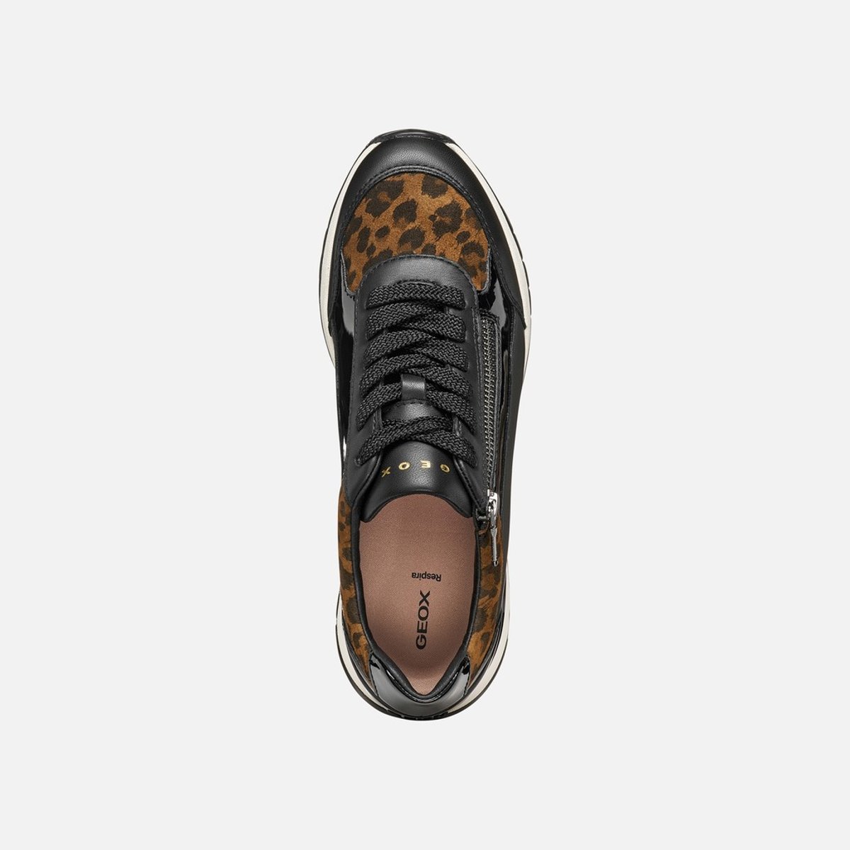 Baskets  D DESYA noir/noisette, GEOX