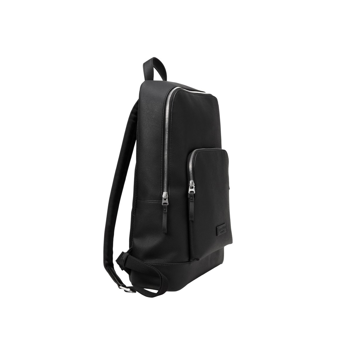 Sac à dos modèle Fabio aspect cuir avec un revêtement à base d'eau noir, MARC O'POLO