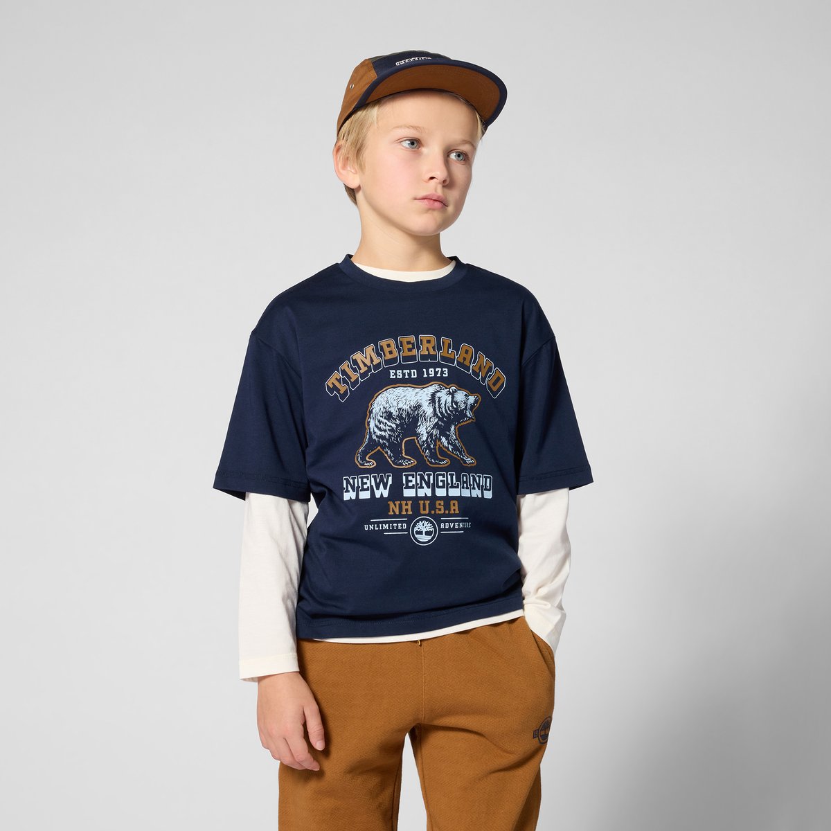 Casquette en textile bleu cargo, TIMBERLAND