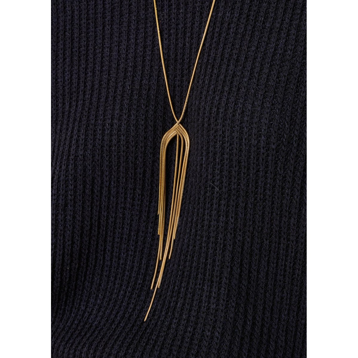 Collier sautoir light gold, LA FEE MARABOUTEE