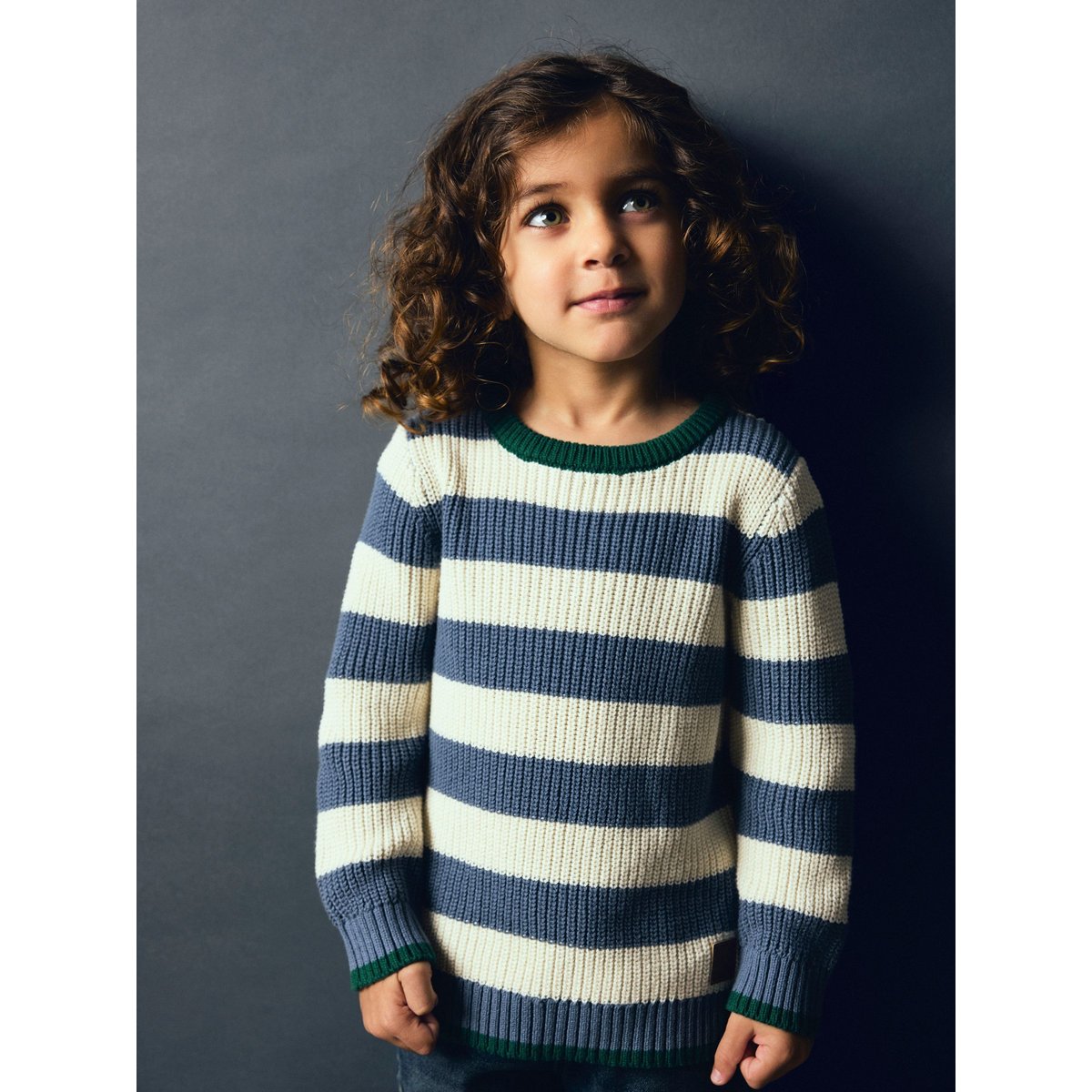 Pull En Maille gris - blue mirage1, NAME IT