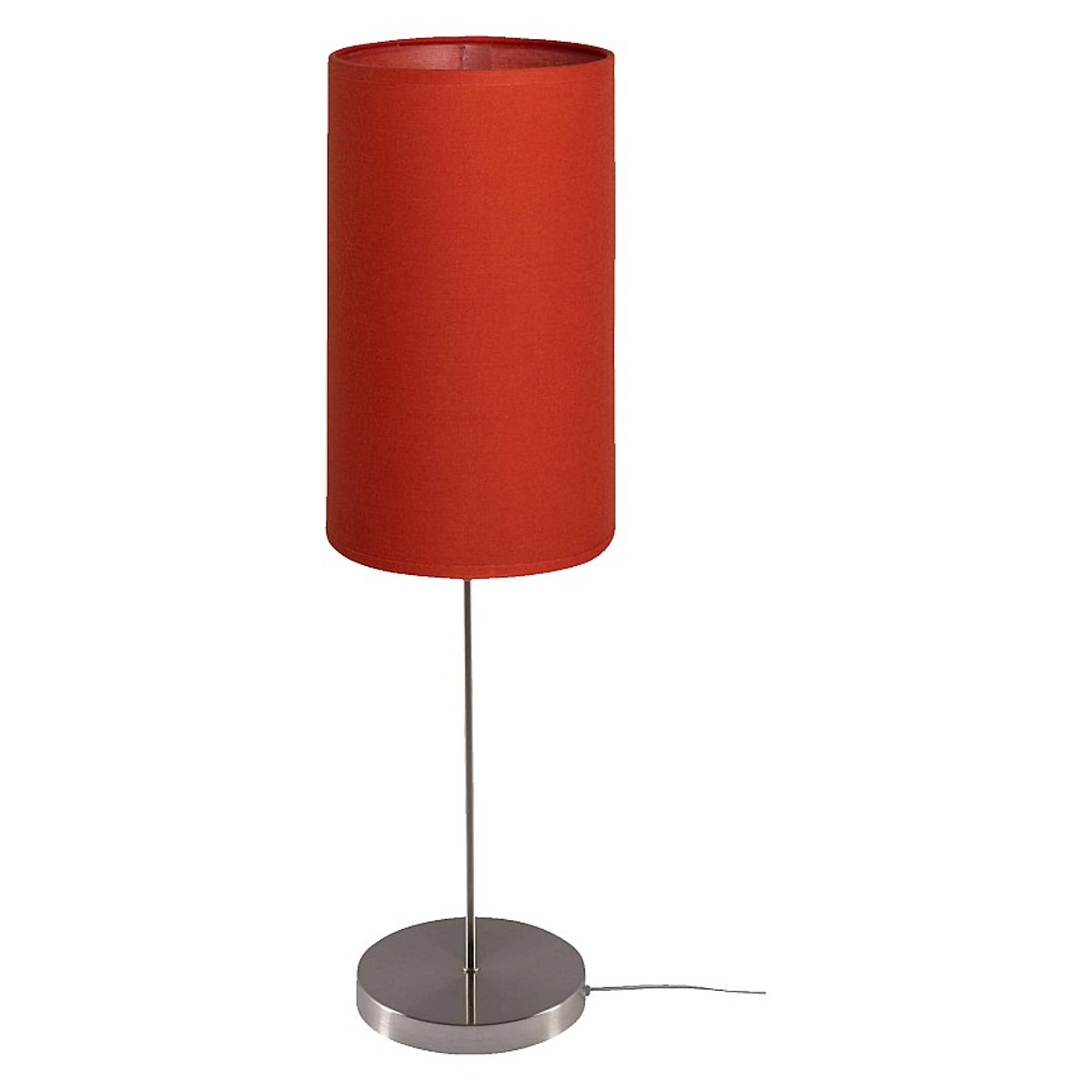 Abat-jour en coton KAP rouge, HABITAT