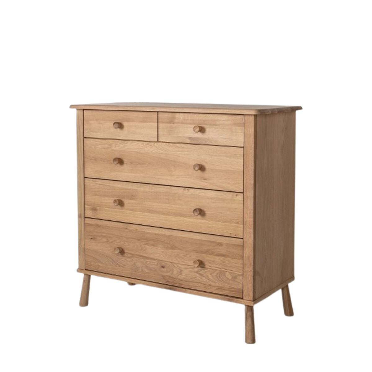 Uttara Scandi Oak 5 Drawer Chest natural oak, ÉDITÉ