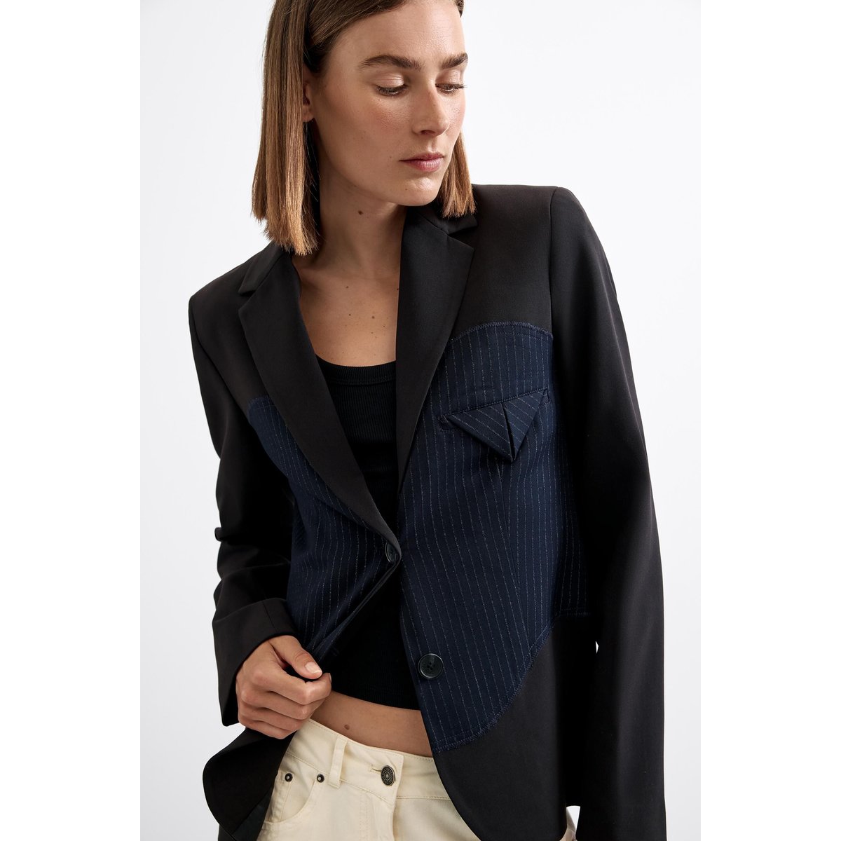 Veste de costume Woven bleu, DESIGUAL