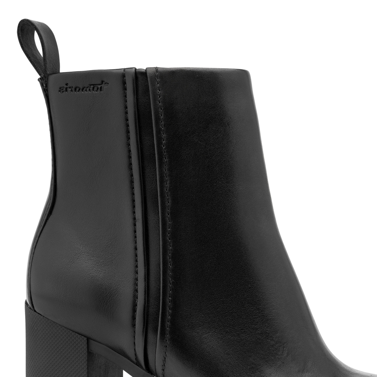 Bottine à talon noir, TAMARIS