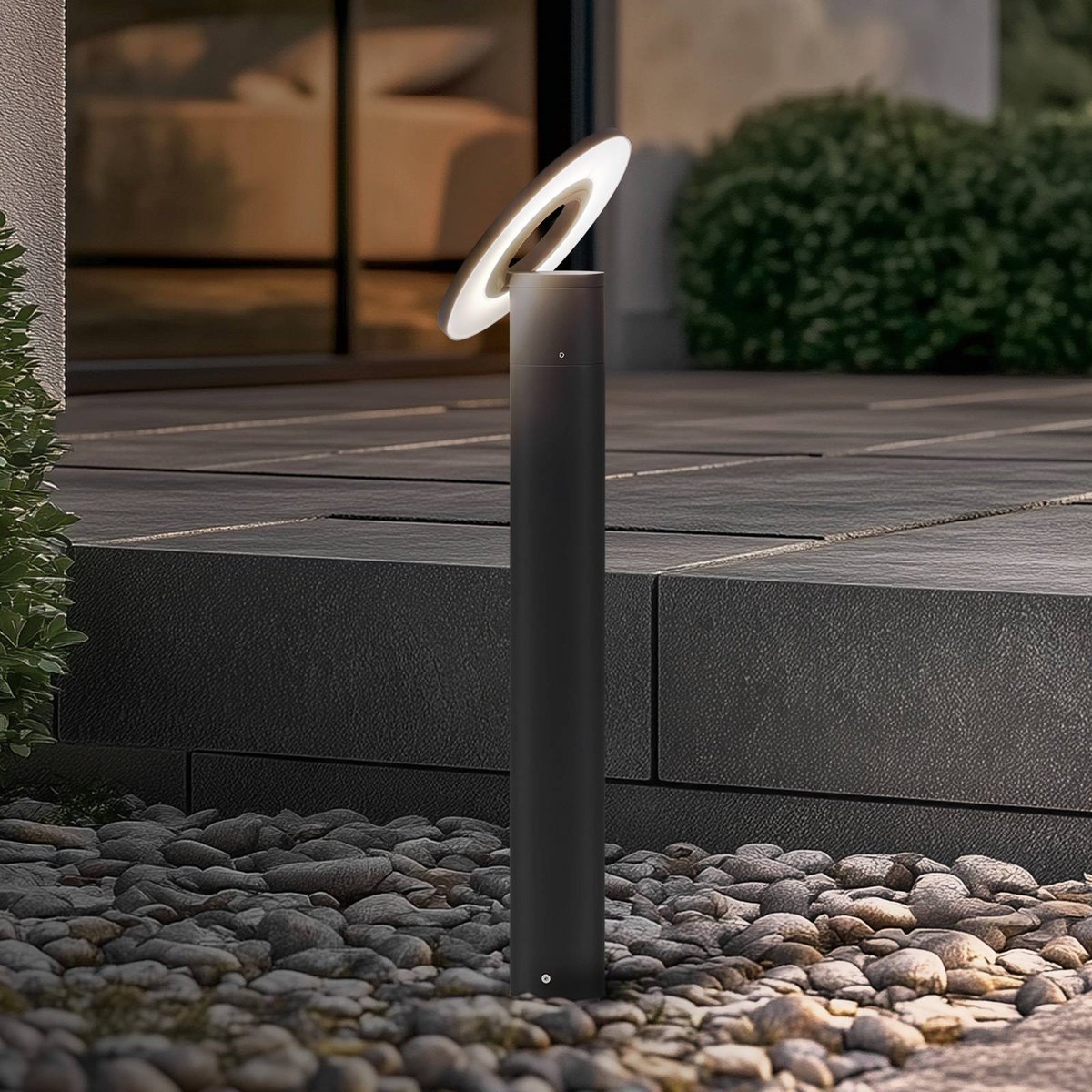 Luminaire extérieur en aluminium moderneLED anthracite, ARCCHIO