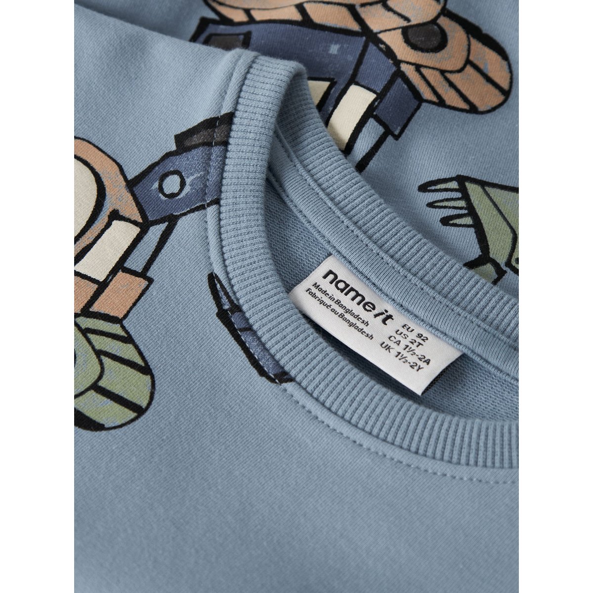 Sweat-Shirt ashley blue, NAME IT