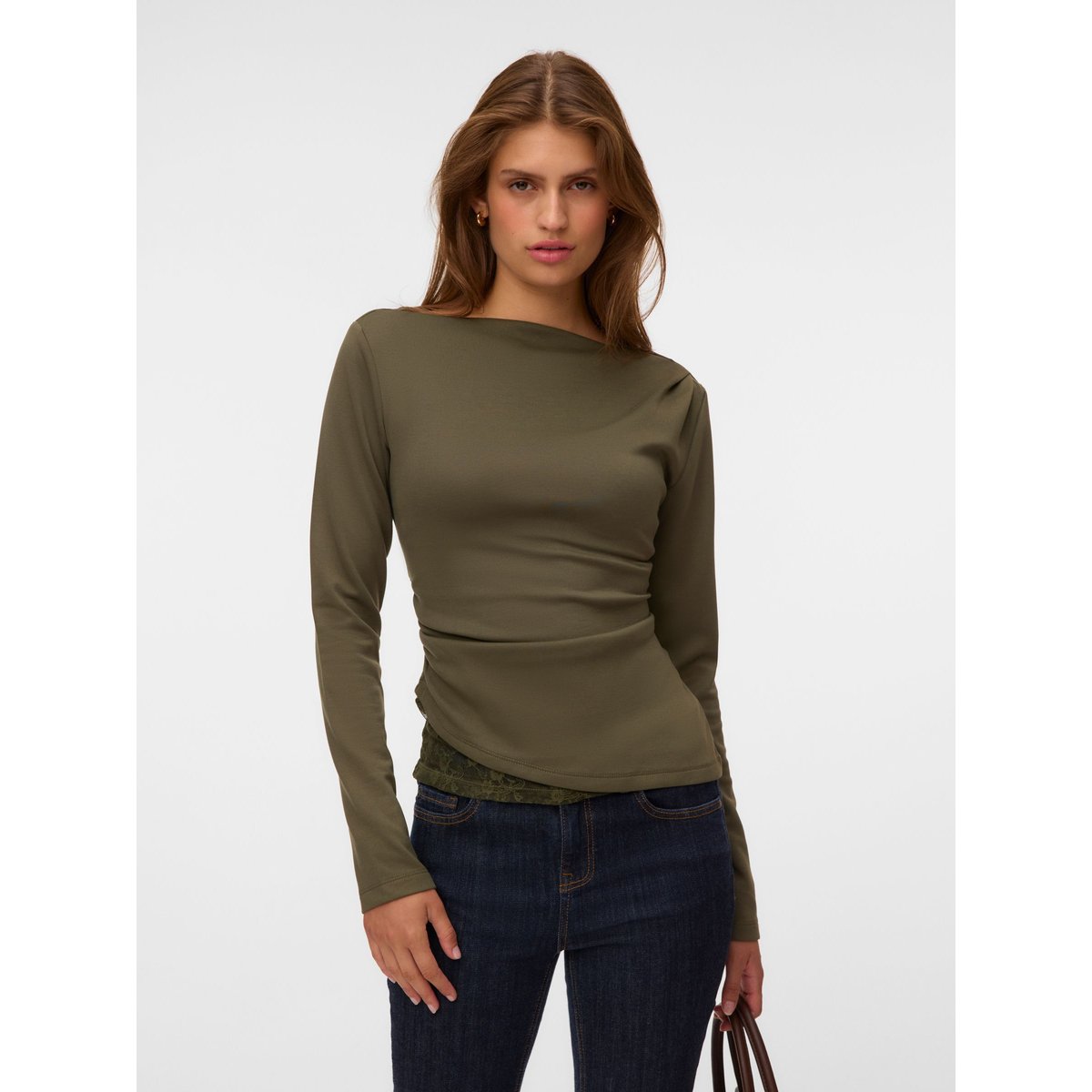 Top Asymétrique grape leaf, VERO MODA