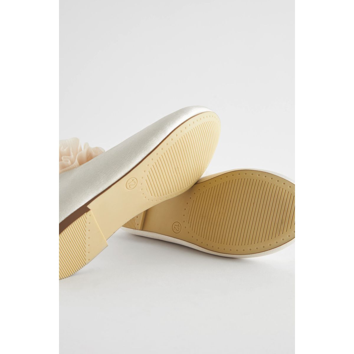 Ballerines de demoiselle d'honneur doré/crème, NEXT