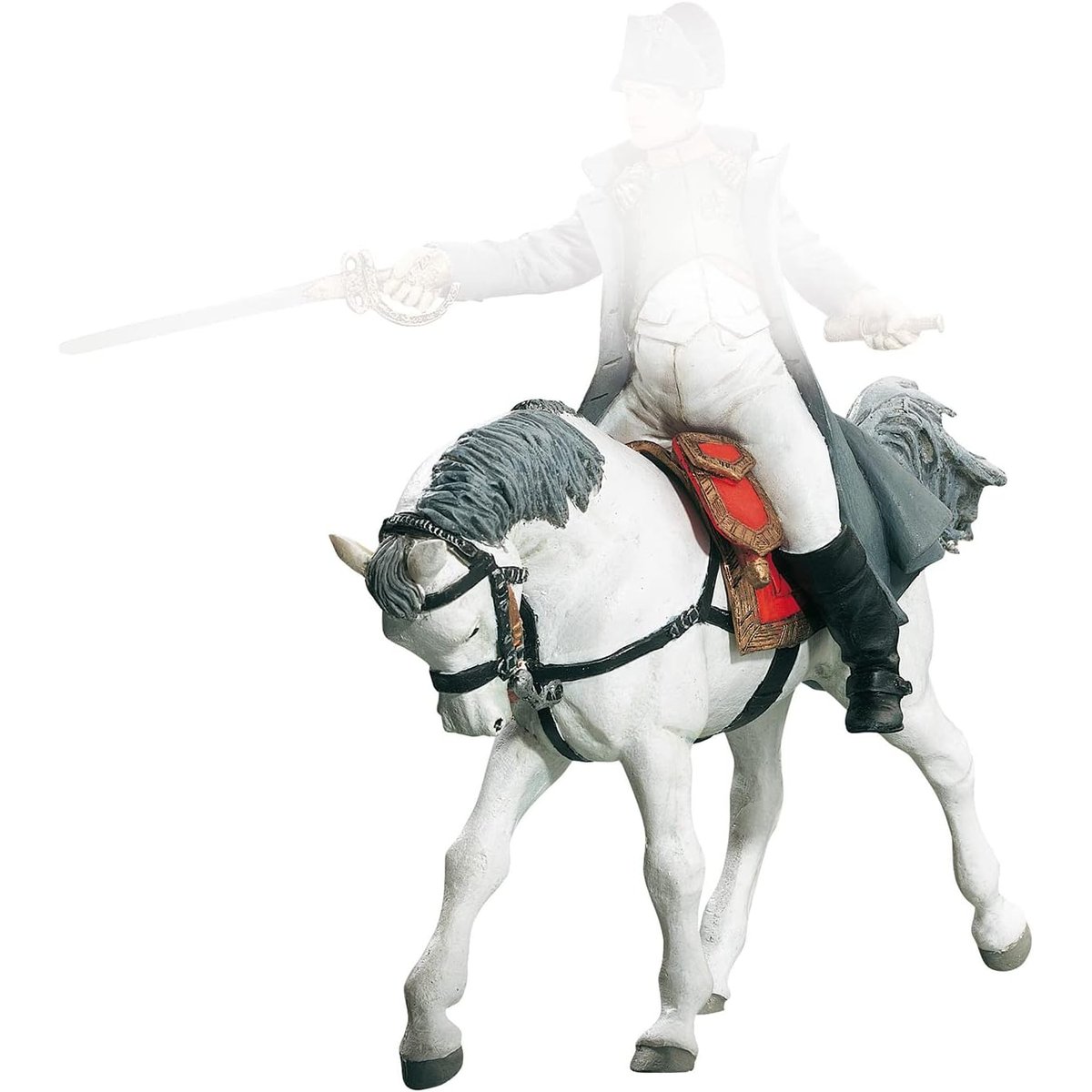 Figurine Cheval de Napoléon blanc, PAPO
