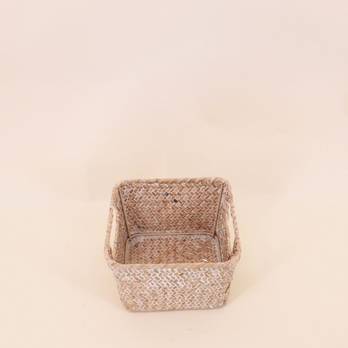 Lot de 3 paniers en fibre naturelle naturel, AZAO