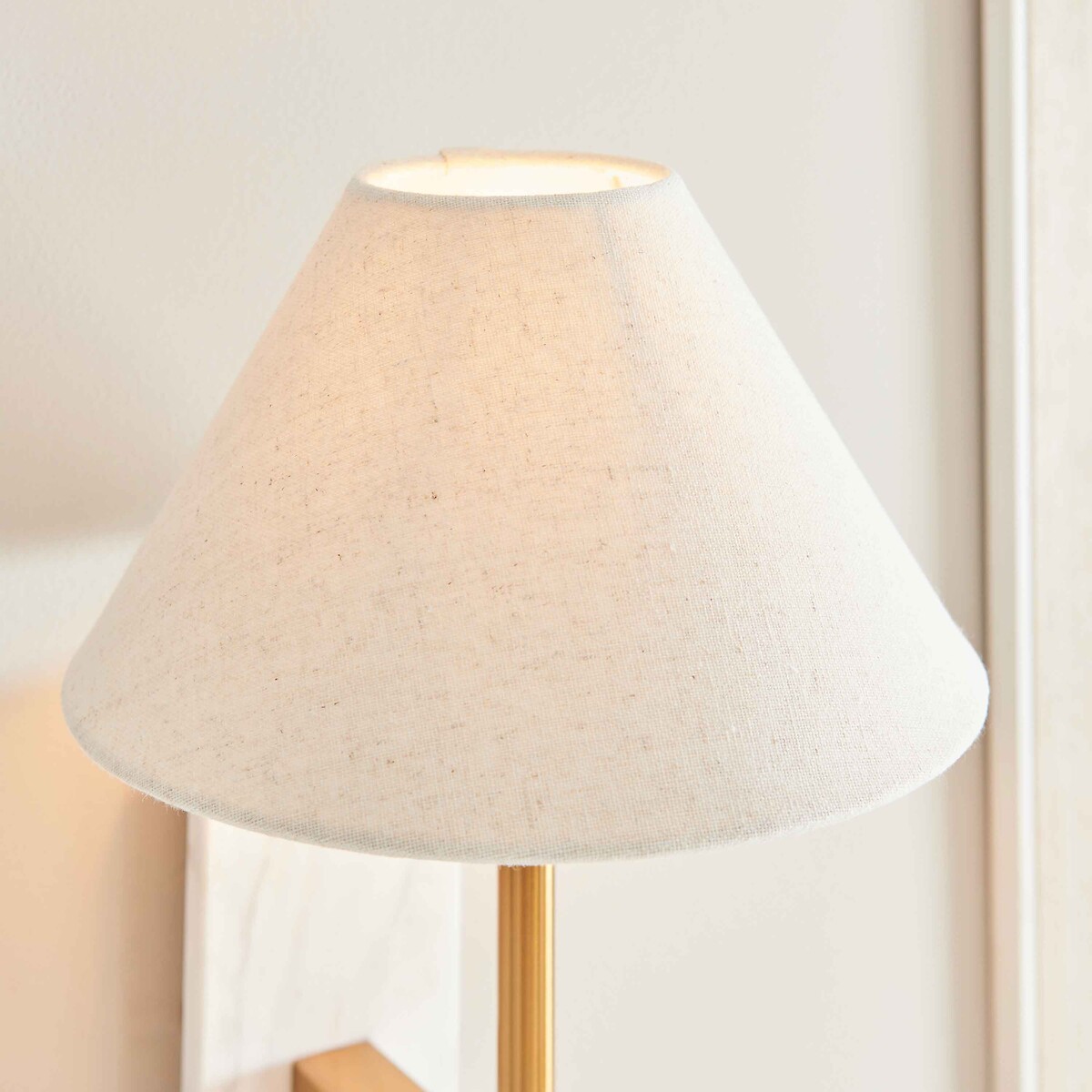 Farley Wall Light with Marble Backing Plate white, ÉDITÉ