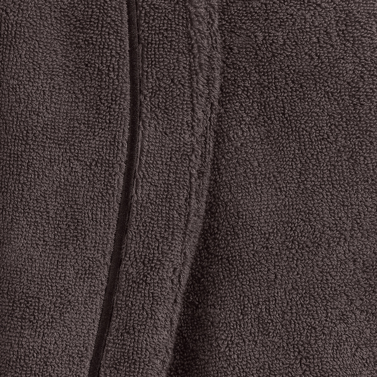 Peignoir adulte châle en coton peigné 400 g/m2, Victor graphite, LA REDOUTE INTERIEURS