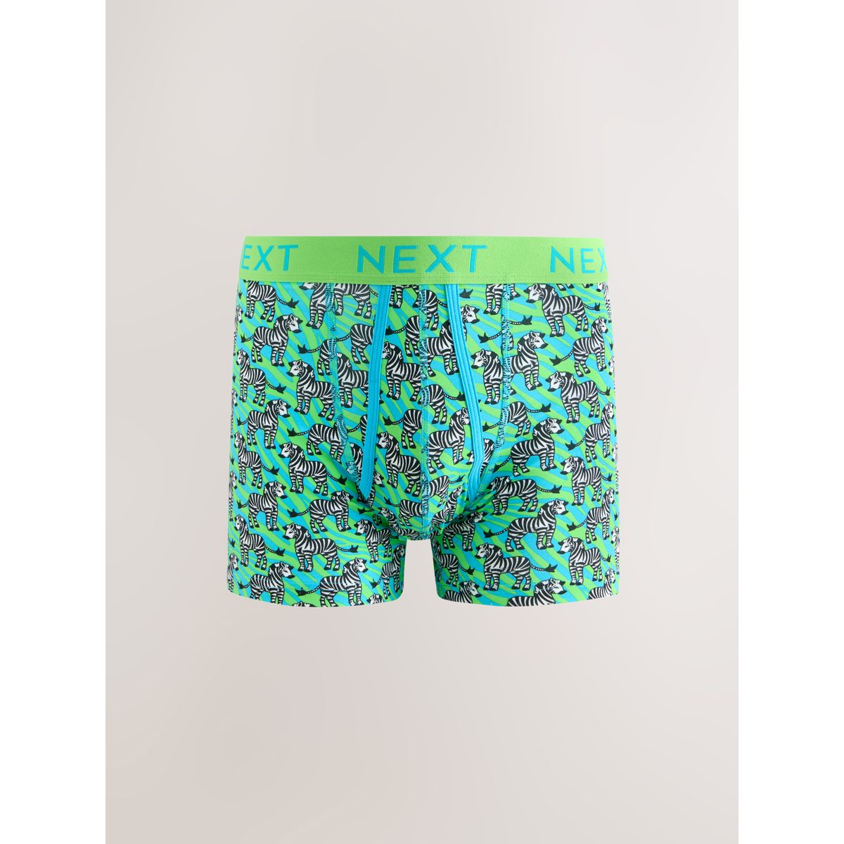 Boxer avec ouverture sur le devant, lot de 5 motif animaux rose vif/bleu, NEXT