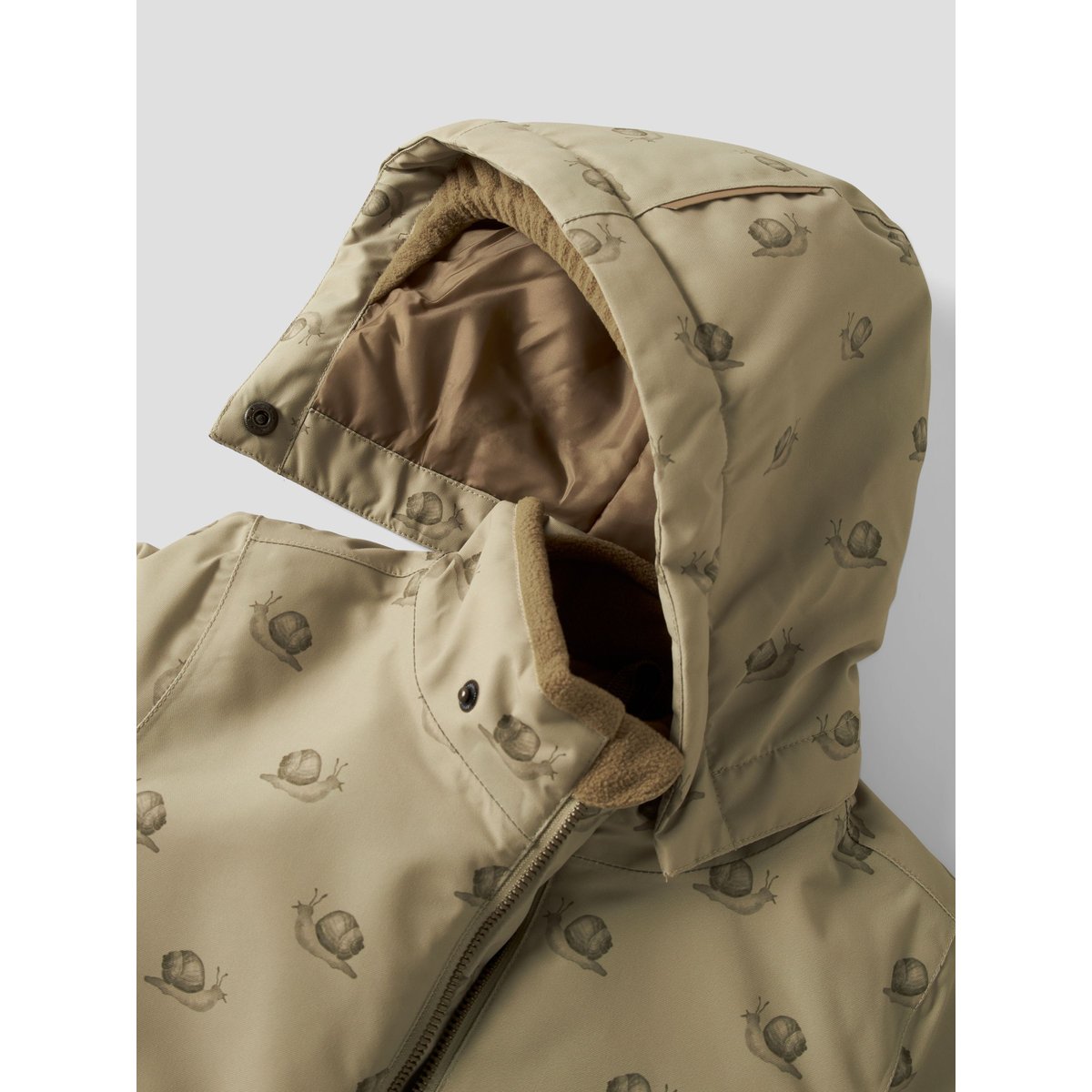 Combinaison De Ski gris - twill, NAME IT
