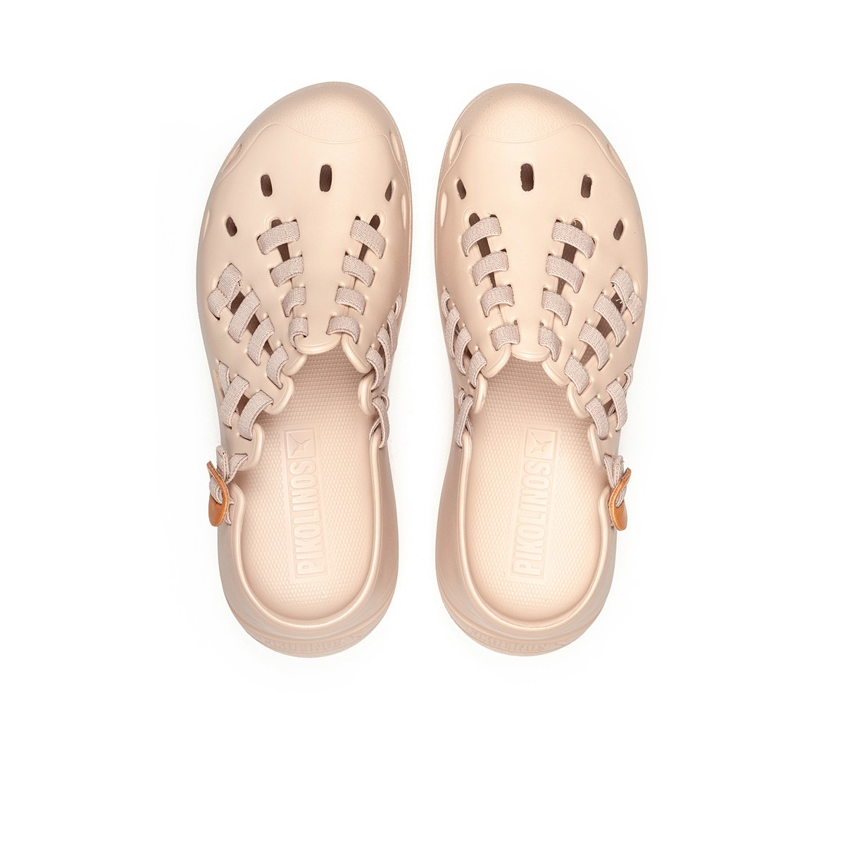 Sabots cuir Romana nude, PIKOLINOS
