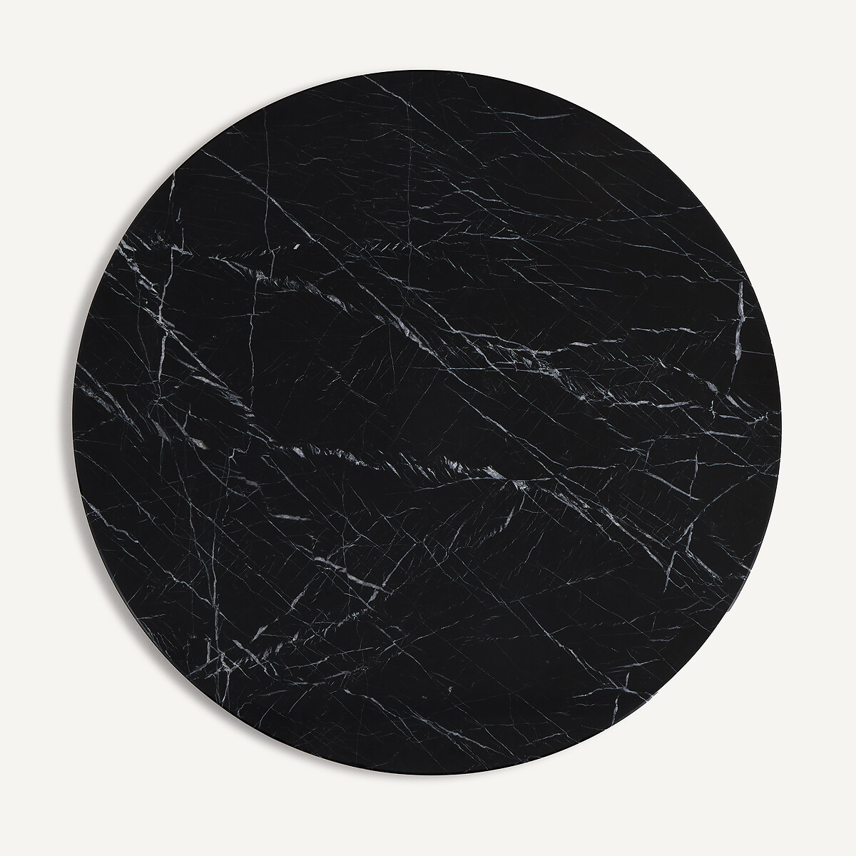 Plateau de table rond marbre diamètre 137 cm, ROUNDO marbre noir, AM.PM