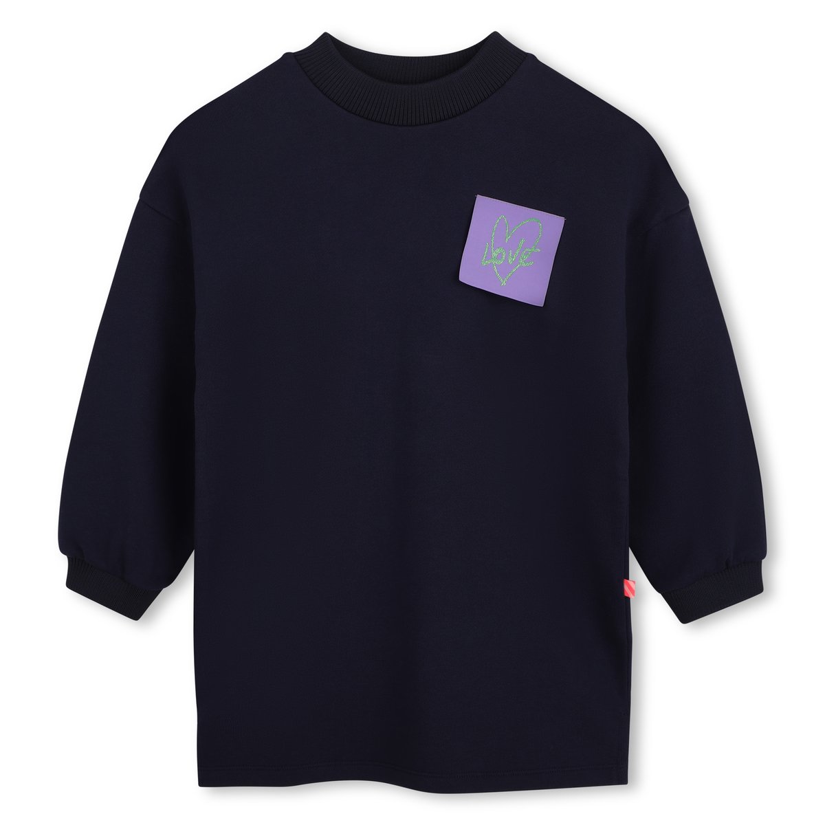 Robe manches longues indigo blue, BILLIEBLUSH
