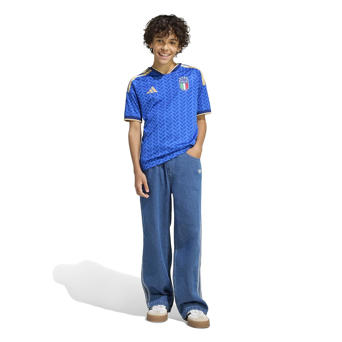 Maillot REPLICA HOME ITALY, Coupe du monde 2026 bleu, adidas Performance