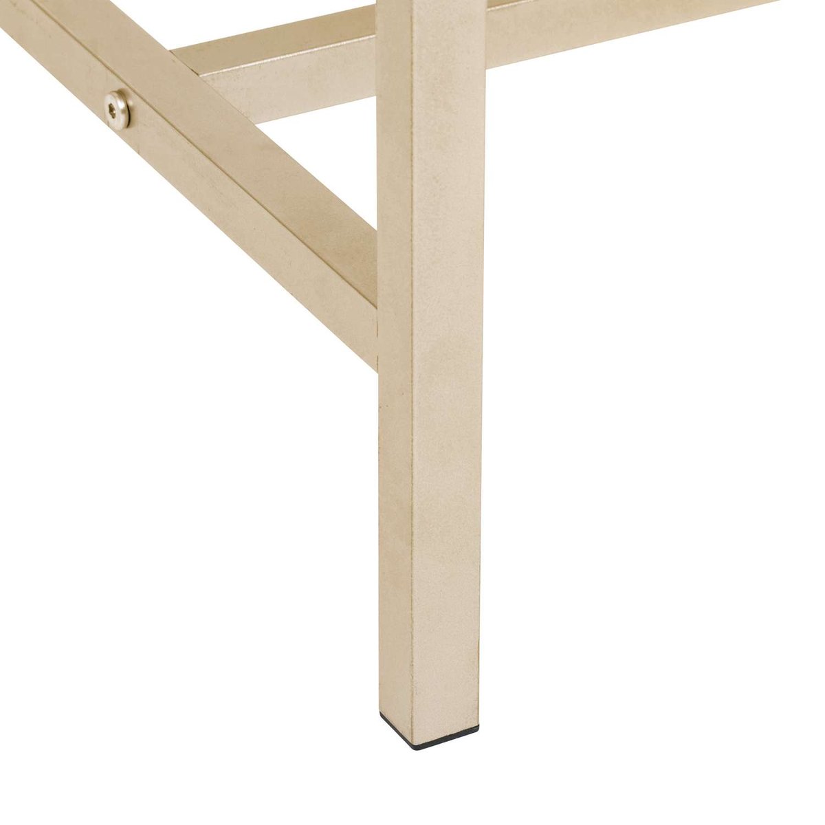Console 2 tiroirs en bois TASSO marron, ATMOSPHERA