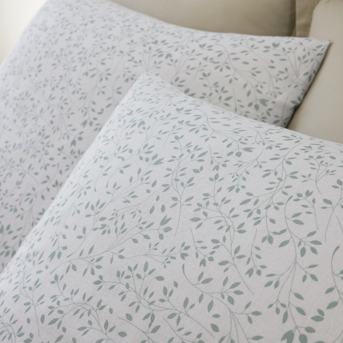 Parure de lit - Housse de couette + taie 100% Gaze de Coton multicolore, EDEN