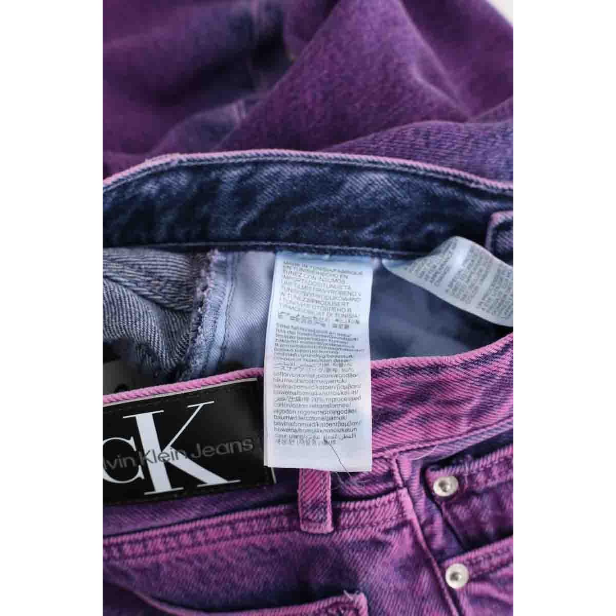 Jean droit - Très Bon État violet, CALVIN KLEIN