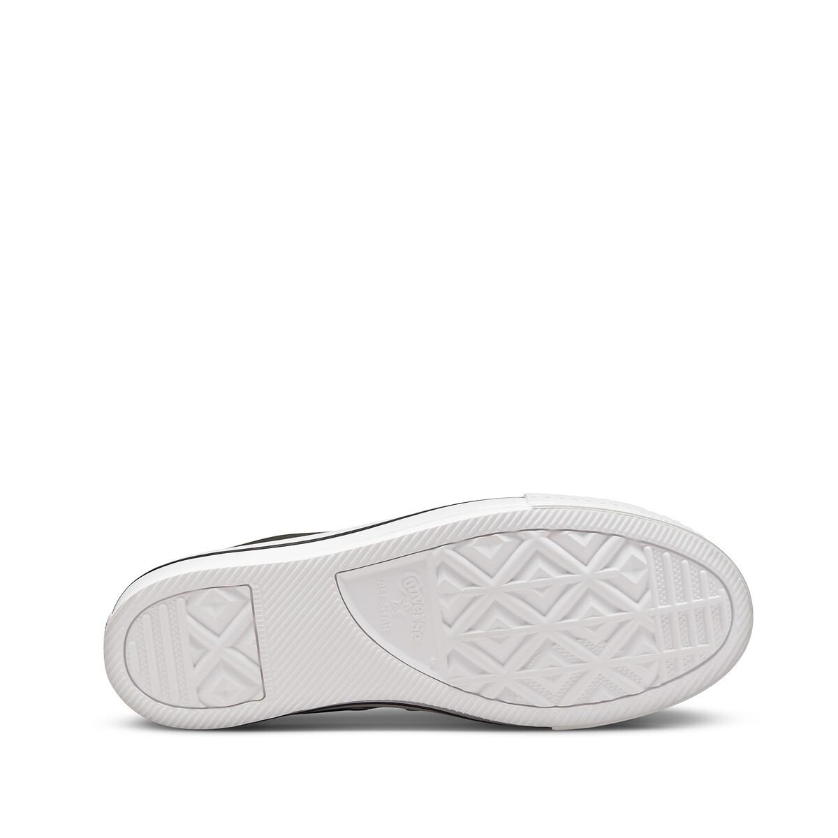 Baskets cuir All Star Eva Lift Foundation Leather noir, CONVERSE