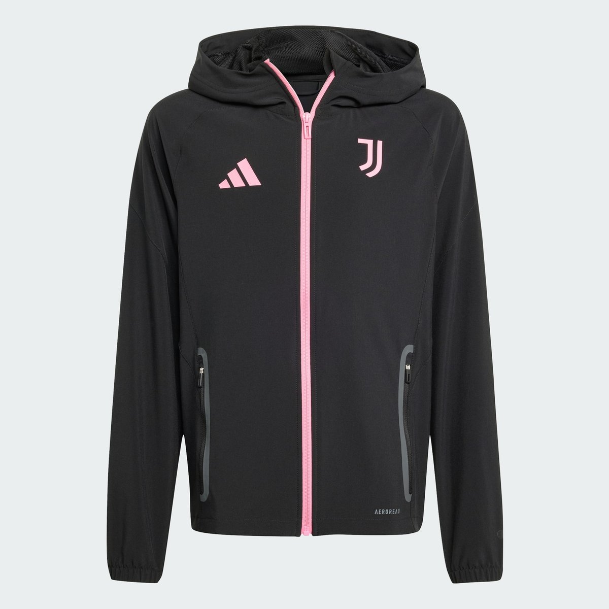 Veste De Voyage Juventus Tiro 25 Competition Vis Tech Veste De Voyage Juventus Tiro 25 Competition Vis Tech black / bliss pink, adidas Performance