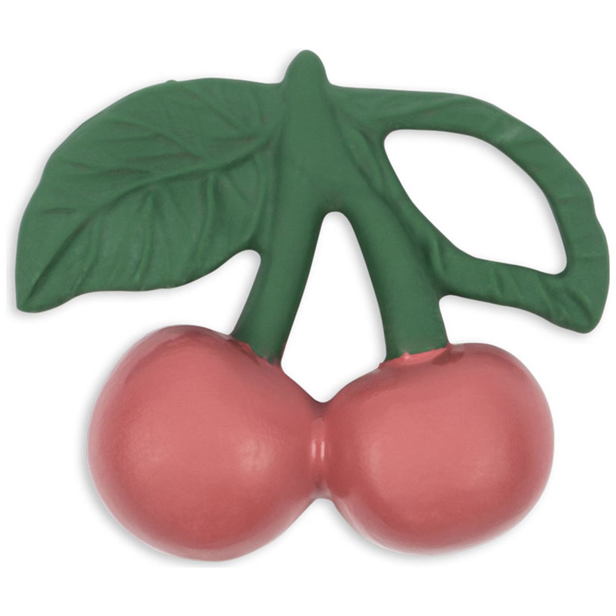 Jouet de dentition rouge, vert, KONGES SLOJD