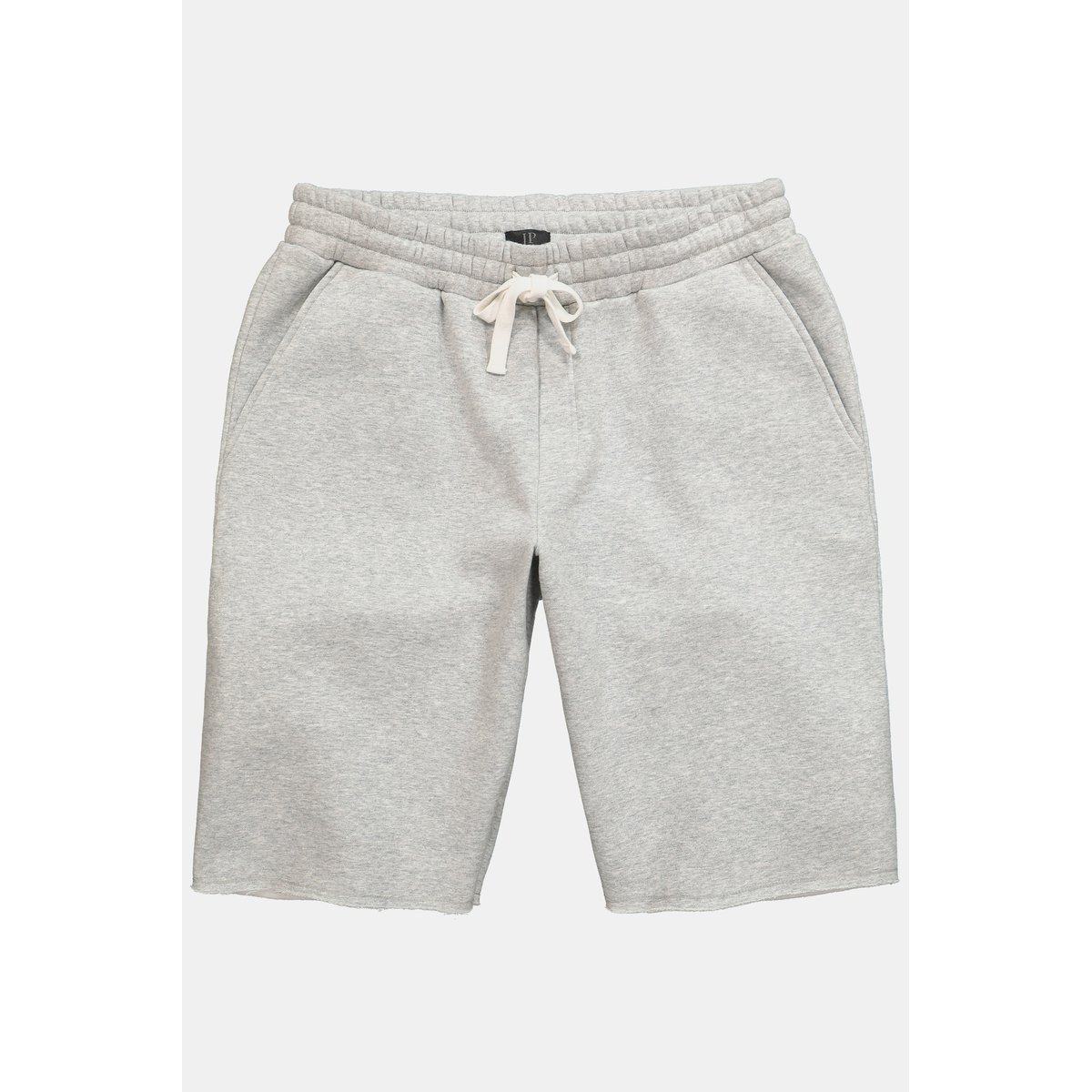 Bermuda en molleton, coupe Relaxed Fit gris chiné, JP1880