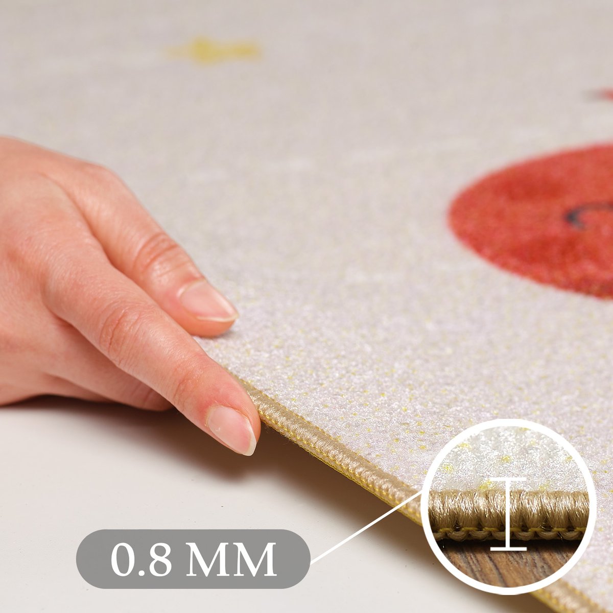 Tapis enfant planète PLAY beige, NAZAR RUGS