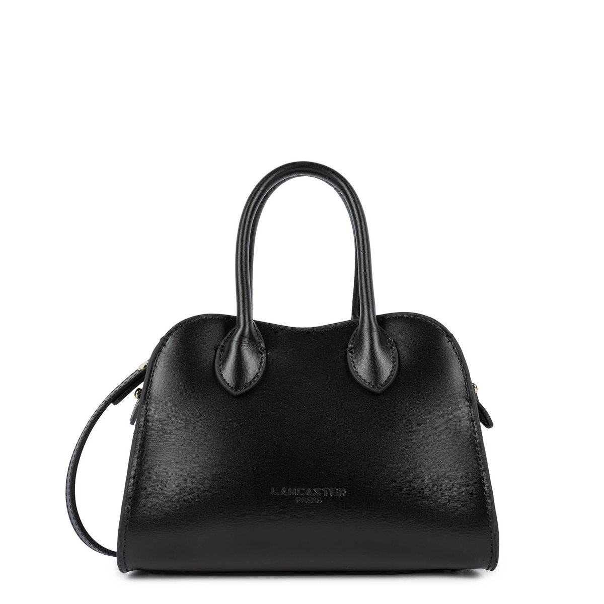 Mini sac à main BOX HOPPER noir, LANCASTER
