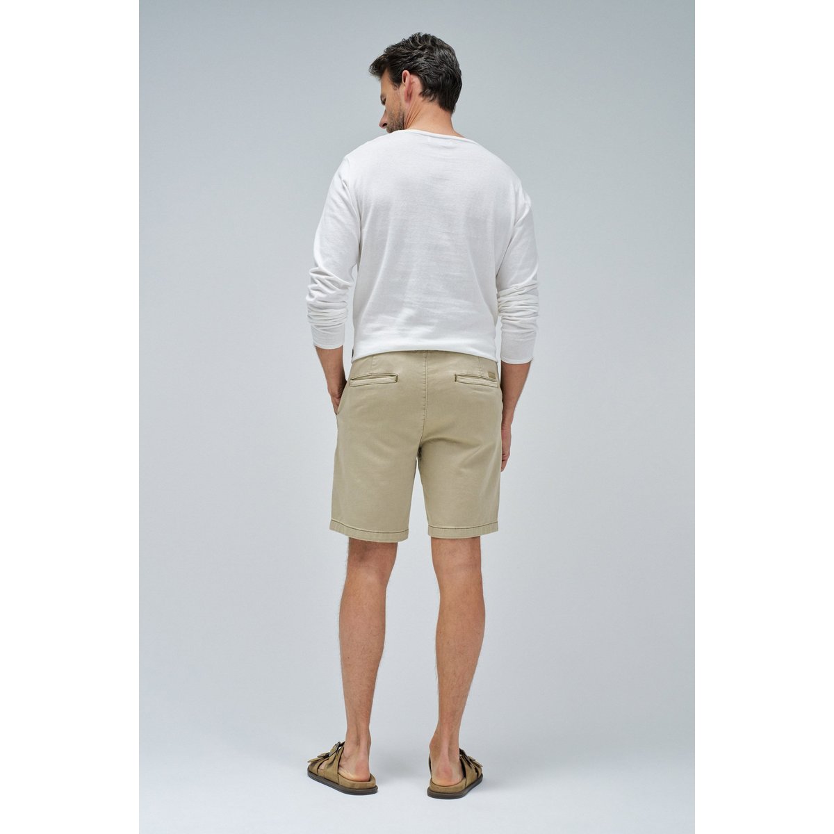 SHORT CHINO S-ACTIV blanc, SALSA JEANS