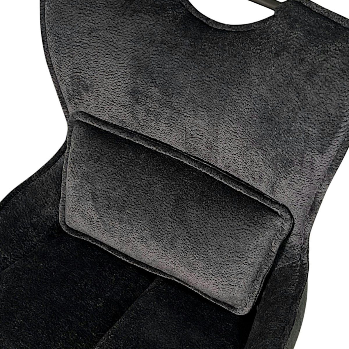 Chaise pivotante coussin et poignée tissu gris (lot de 2) IENA gris, PIER IMPORT