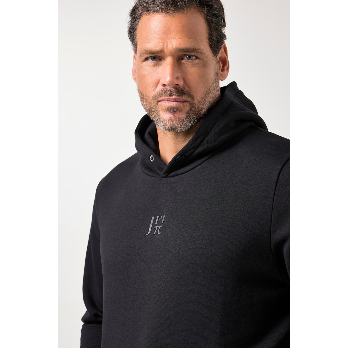 Sweat-shirt à capuche noir, JP1880