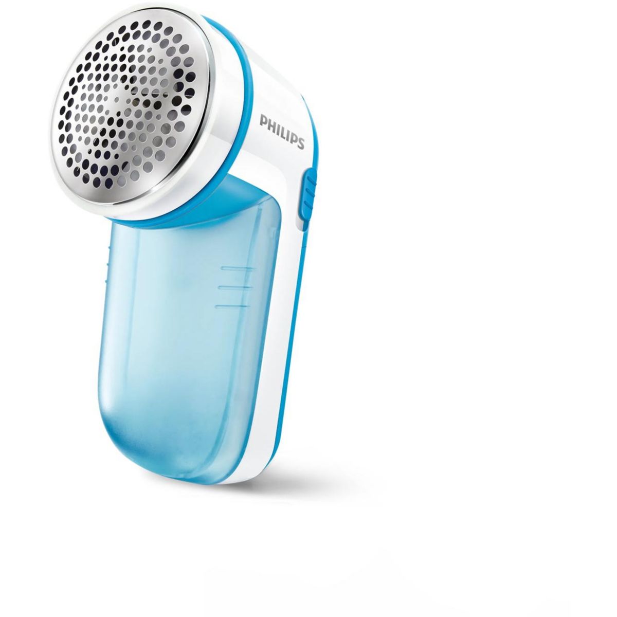 Rasoir Anti-bouloches GC026/00 rase bouloche à 3 lames, 2 piles AA, Bleu/Blanc couleur unique, PHILIPS