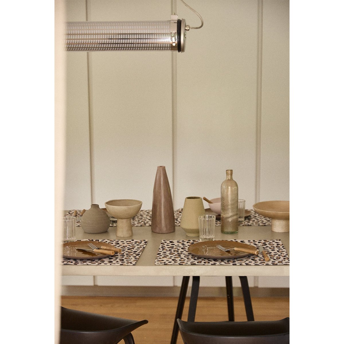 Set de table en coton, LÉOPARD léopard, GABRIELLE PARIS