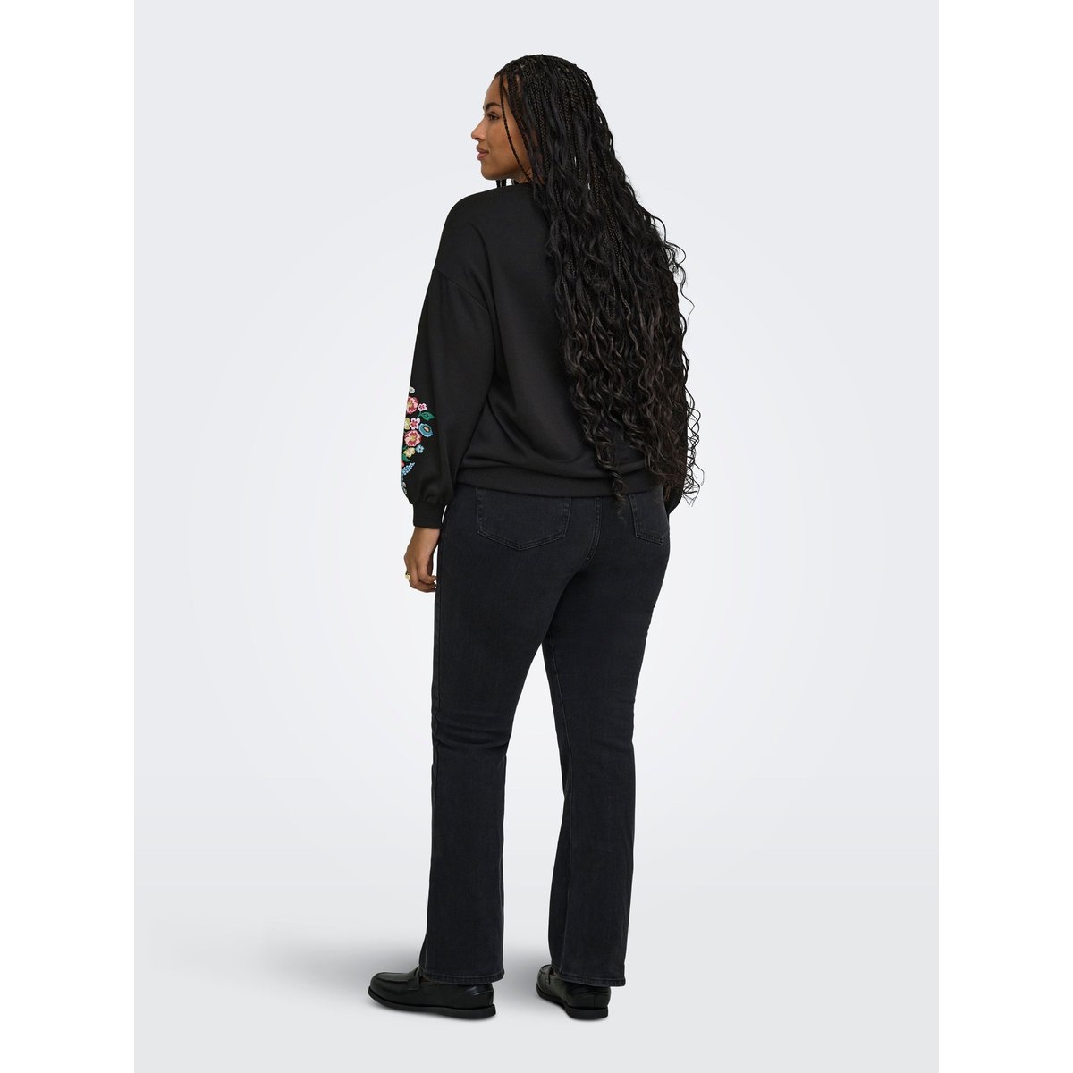 Sweat-Shirt black 3, ONLY CARMAKOMA