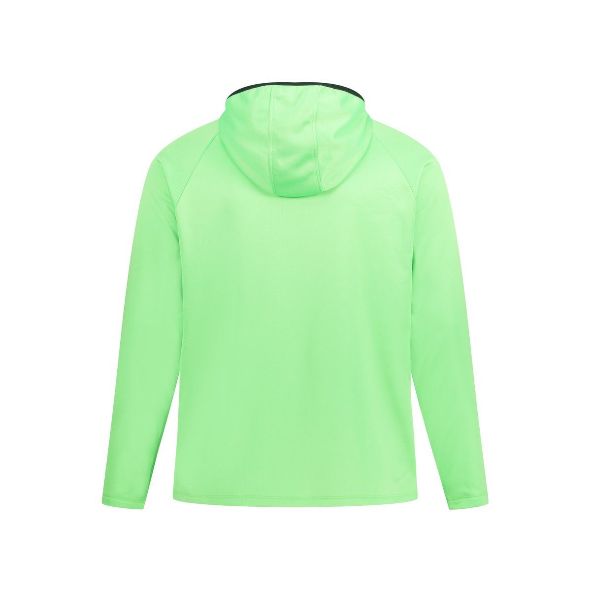Sweat de fitness à capuche et poches, vert fluo, JP1880