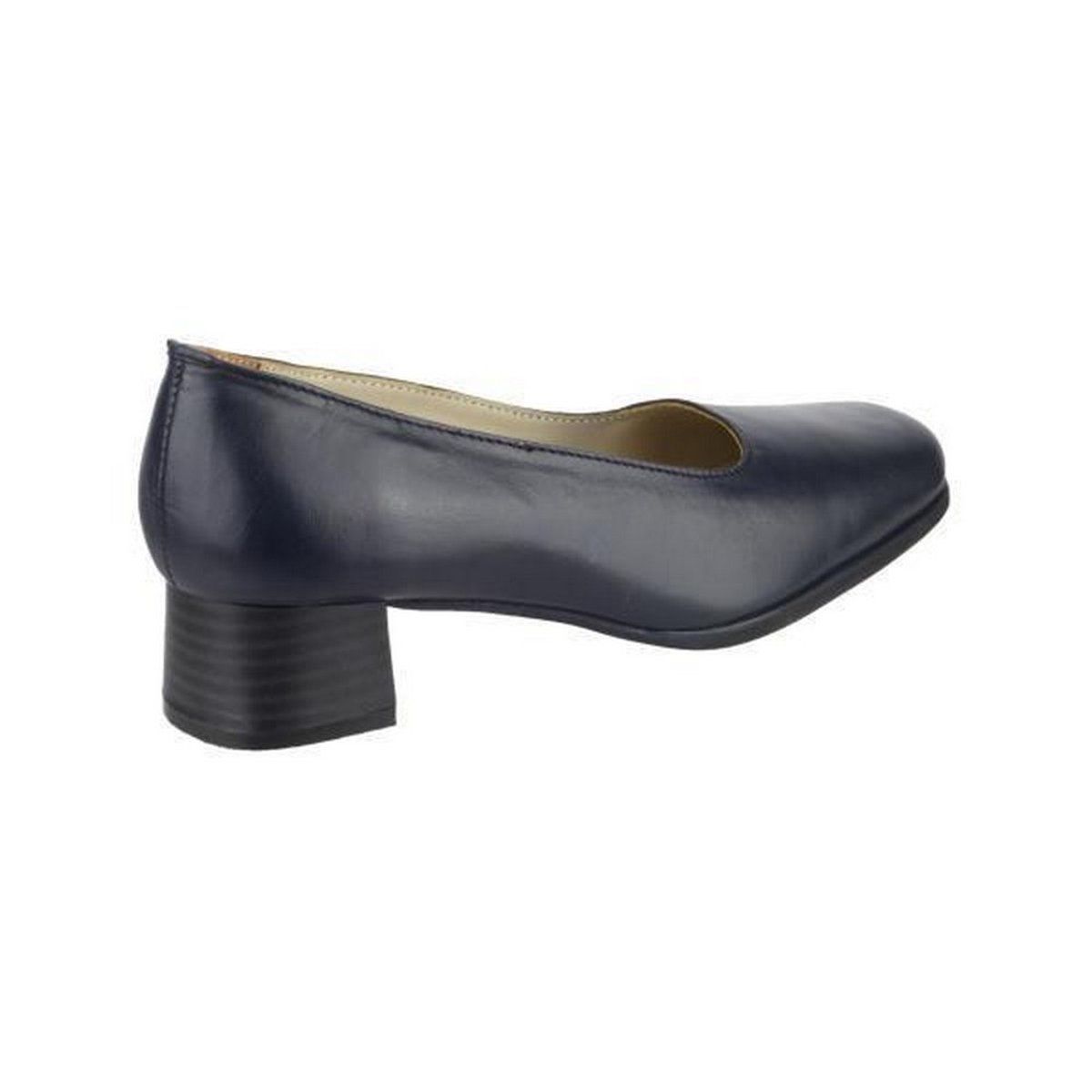 Escarpins en cuir WALFORD bleu marine, AMBLERS SAFETY