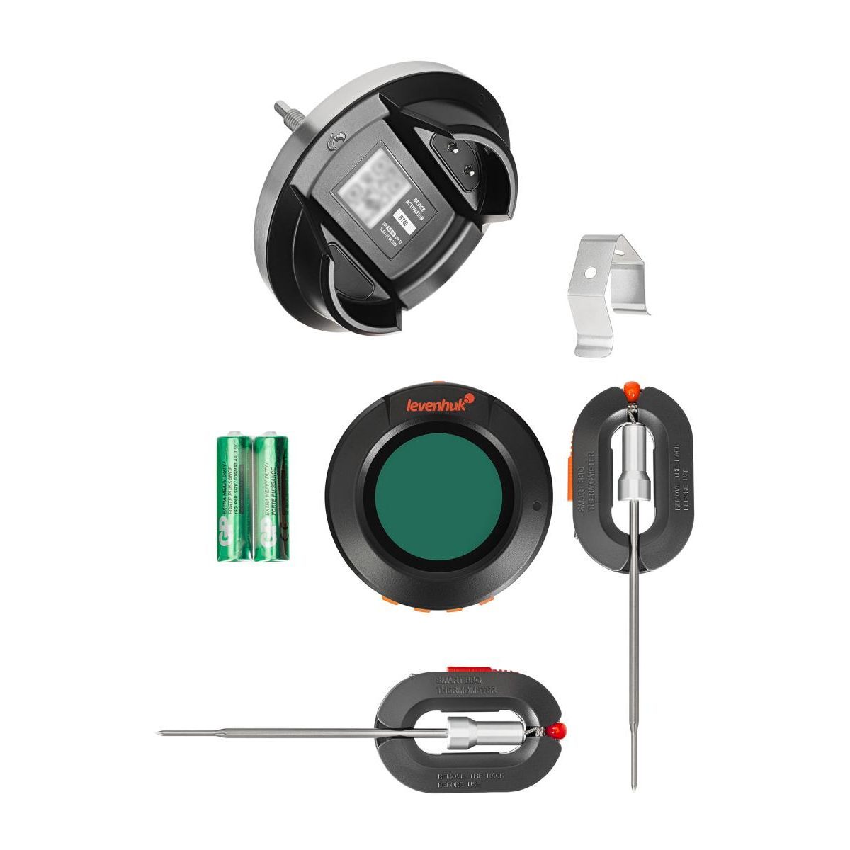 Thermomètre à viande Levenhuk Wezzer Grill BT40 couleur unique, LEVENHUK