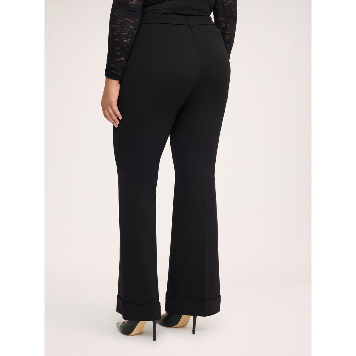 Pantalon Flare noir, FIORELLA RUBINO