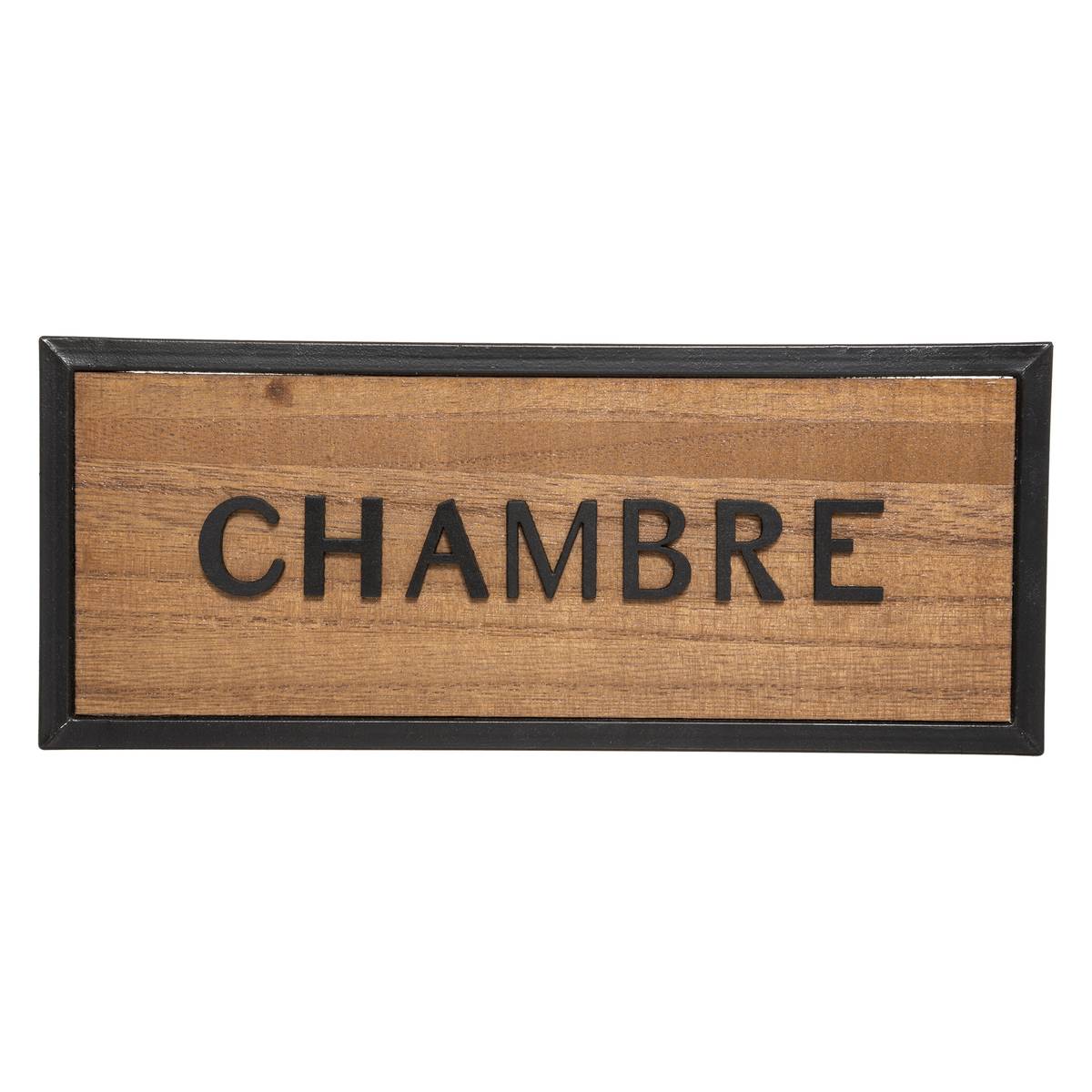 Plaque de porte JAVIER multicolore, ATMOSPHERA
